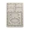Clearance Molde de silicona Etiqueta Gótica Master of Magic A5 Herramientas Para Modelado