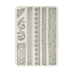 New Molde de silicona Greek Borders Herramientas Para Modelado