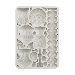 Best Molde de silicona Maniquís y Corsés Old Lace Herramientas Para Modelado|Pastas Moldeables