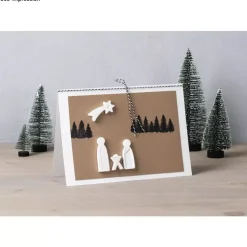 Outlet Molde de silicona Mini Belén de Navidad Navidad|Herramientas Para Modelado