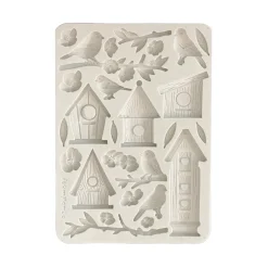 Online Molde de silicona Nidos y pájaros Dewdrops A5 Herramientas Para Modelado