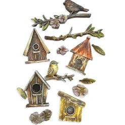 Online Molde de silicona Nidos y pájaros Dewdrops A5 Herramientas Para Modelado