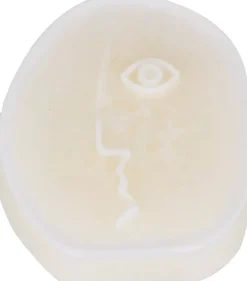Discount Molde De Silicona Para Velas Rostro 9cm Velas