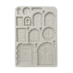 Hot Molde de silicona Puerta y Ventana Romantic Hidden Grove A5 Herramientas Para Modelado