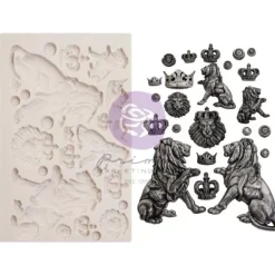 New Molde de Silicona Regal Lions Herramientas Para Modelado
