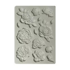 New Molde de silicona Rosas Precious A5 Herramientas Para Modelado