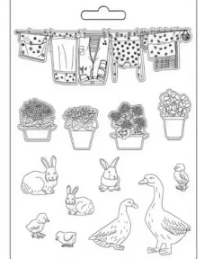 Clearance Molde Farm Sunflower Art A5 Herramientas Para Modelado