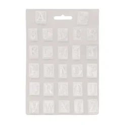 Best Molde flexible Alfabeto Master of Magic 21x29cm Herramientas Para Modelado