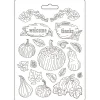 Clearance Molde flexible Calabazas Romantic Golden Harmony 21x29cm Herramientas Para Modelado|Pastas Moldeables