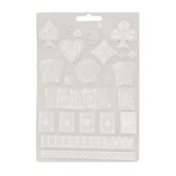 Outlet Molde flexible Cartas Master of Magic 21x29cm Herramientas Para Modelado