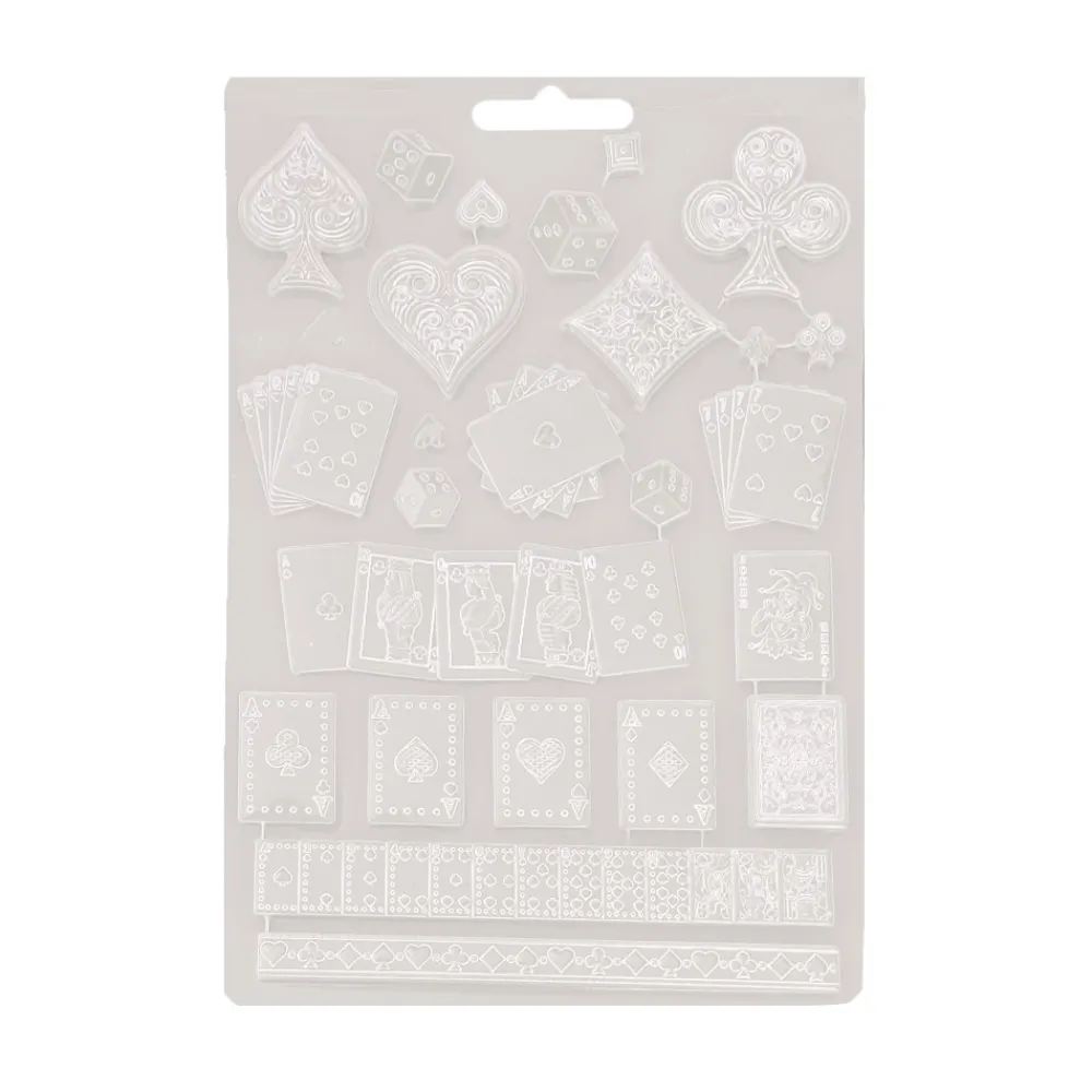 Outlet Molde flexible Cartas Master of Magic 21x29cm Herramientas Para Modelado