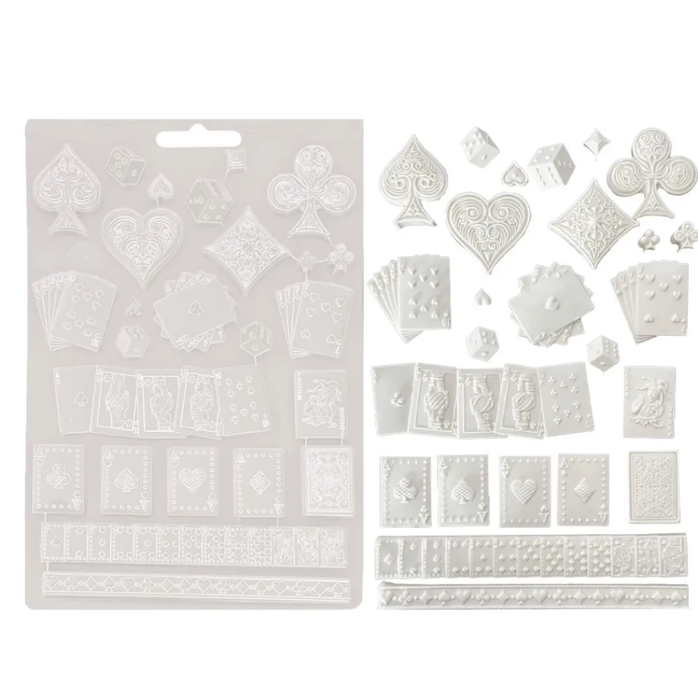Outlet Molde flexible Cartas Master of Magic 21x29cm Herramientas Para Modelado