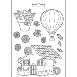 Discount Molde Flexible Casa Welcome Home Create Happiness 14,8x21cm Herramientas Para Modelado|Pastas Moldeables