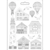 Online Molde flexible Casitas Sea Land 21x29cm Herramientas Para Modelado