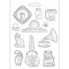 Clearance Molde Flexible Cats Lady Vagabond Lifestyle 21x29cm Herramientas Para Modelado|Pastas Moldeables