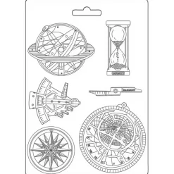 Hot Molde Flexible Compass Cosmos Infinity 21x29cm Herramientas Para Modelado|Pastas Moldeables