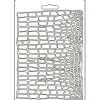 Molde Flexible Crocodile Pattern Savana 14x21cm Herramientas Para Modelado|Pastas Moldeables