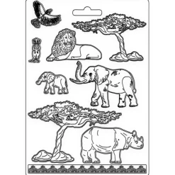 Molde Flexible Elements Savana 21x29cm Herramientas Para Modelado|Pastas Moldeables
