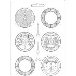 Hot Molde Flexible Gauges Lady Vagabond Lifestyle 21x29cm Herramientas Para Modelado|Pastas Moldeables