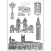Best Molde Flexible London Romantic Our Way 21x29cm Herramientas Para Modelado|Pastas Moldeables