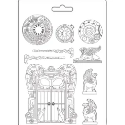 Outlet Molde Flexible Puerta Magic Forest 21x29cm Herramientas Para Modelado|Pastas Moldeables