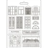Clearance Molde flexible Puertas y Ventanas Art of Travelling 21x29cm Herramientas Para Modelado