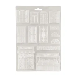 Clearance Molde flexible Puertas y Ventanas Art of Travelling 21x29cm Herramientas Para Modelado