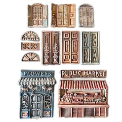 Clearance Molde flexible Puertas y Ventanas Art of Travelling 21x29cm Herramientas Para Modelado