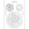 Molde Flexible Relojes Venice City Of Art 15x21cm Herramientas Para Modelado