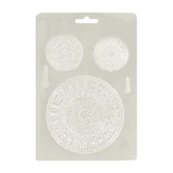 Molde Flexible Relojes Venice City Of Art 15x21cm Herramientas Para Modelado