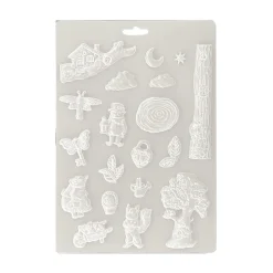 Discount Molde flexible Romantic Hidden Grove 21x29cm Herramientas Para Modelado