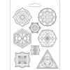 Sale Molde Flexible Symbols Alchemy 21x29cm Herramientas Para Modelado|Pastas Moldeables