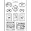 Online Molde flexible Tarjetas Coffee & Chocolate 21x29cm Herramientas Para Modelado