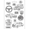 New Molde Flexible Vintage Cars Desire 21x29cm Herramientas Para Modelado|Pastas Moldeables