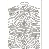 Online Molde Flexible Zebra Pattern Savana 14x21cm Herramientas Para Modelado|Pastas Moldeables