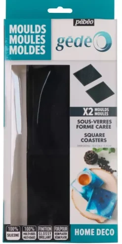 Outlet Moldes posavasos cuadrado Gedeo Resinas