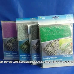 Online Mosaico de cristal craquelado en placas 15x25 cm Mosaico