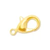 Hot Mosquetón Dorado 10mm Bisutería