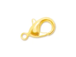 Hot Mosquetón Dorado 10mm Bisutería