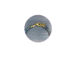 Hot Mosquetón Dorado 10mm Bisutería