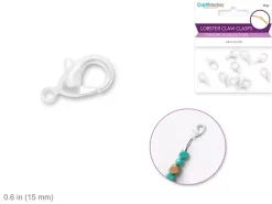 Discount Mosquetón Plata Bisutería