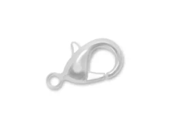 Discount Mosquetón Plateado 10mm Bisutería