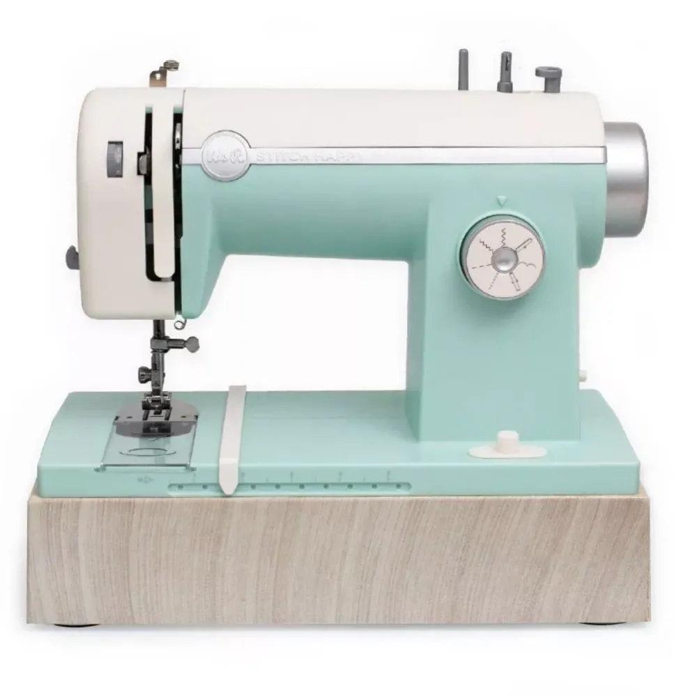 Discount Máquina de coser Stitch Happy Mint We R Memory Keepers Telas, Sedas Y Fieltro|Herramientas Para Tela