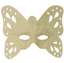 Best Máscara Mariposa de Papel Maché Cartón Y Papel Maché