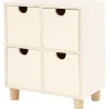 Mueble Cajonera de Madera 4 Cajones Maderas|Organización
