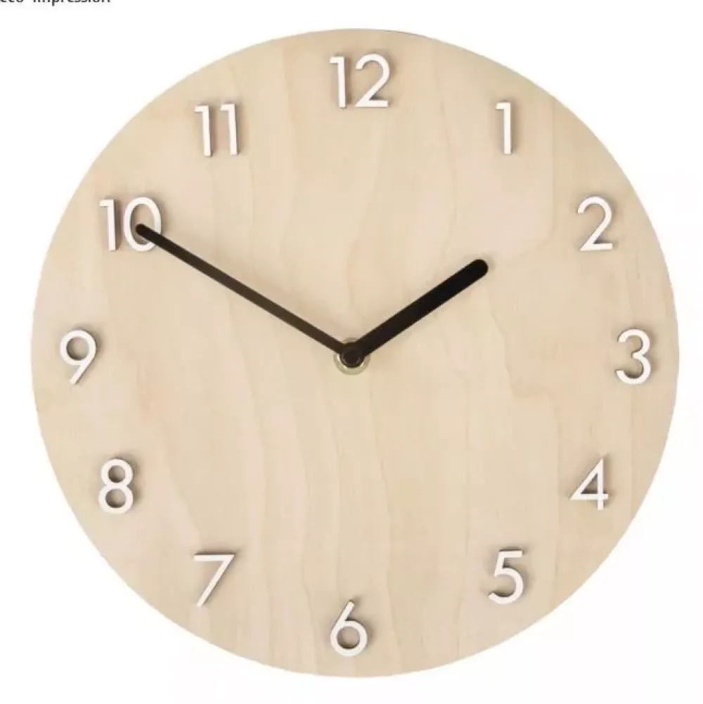 Hot Números de Madera Para Reloj Maderas