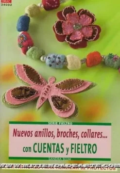Clearance Nuevos anillos, broches, collares con Cuentas y Fieltro Labores Y Macramé
