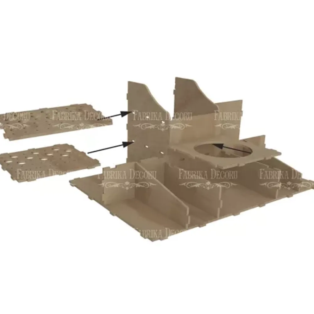 Discount Organizador de escritorio para pinceles y pinturas Organización