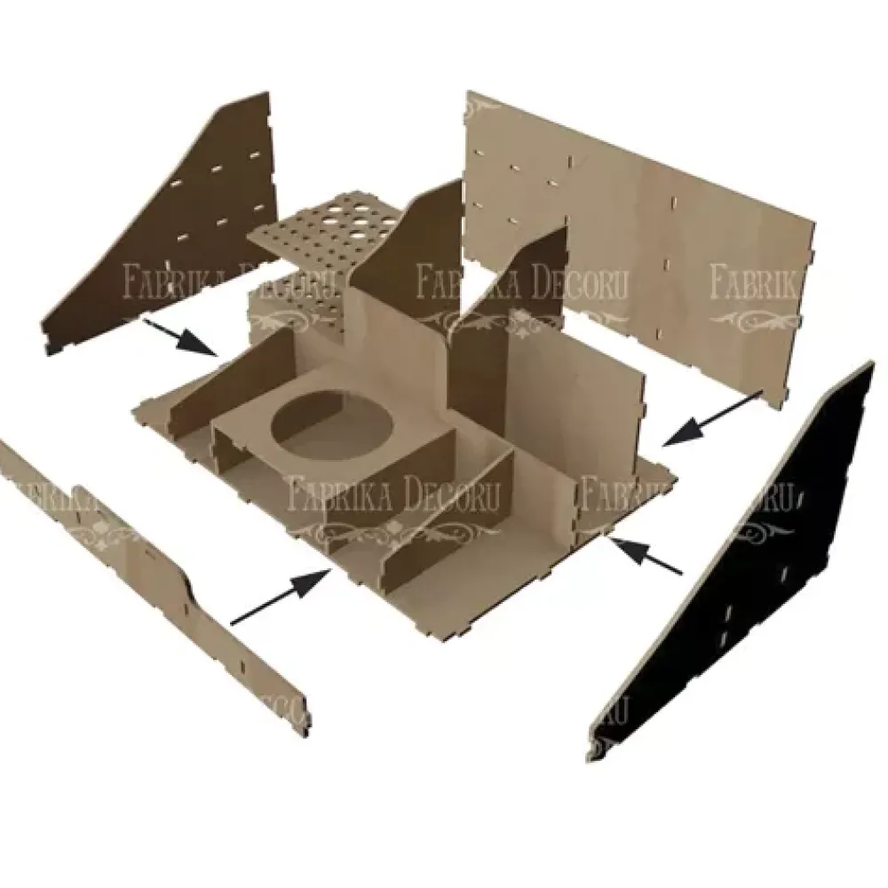 Discount Organizador de escritorio para pinceles y pinturas Organización
