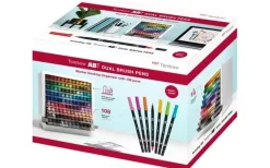 Clearance Organizador de Escritorio con 108 Rotuladores ABT Dual Brush Rotuladores
